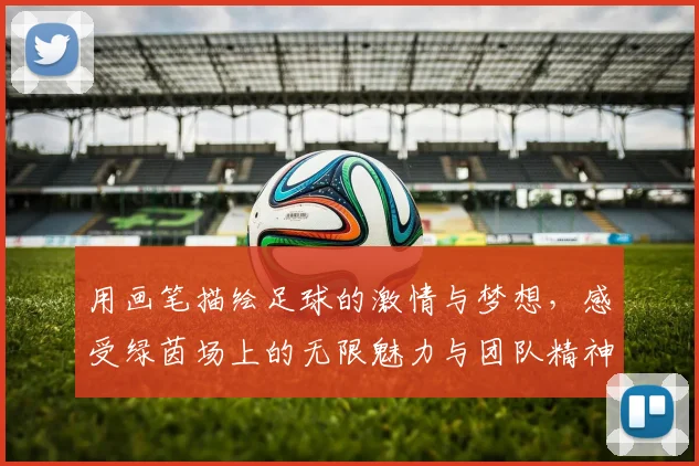 用画笔描绘足球的激情与梦想，感受绿茵场上的无限魅力与团队精神